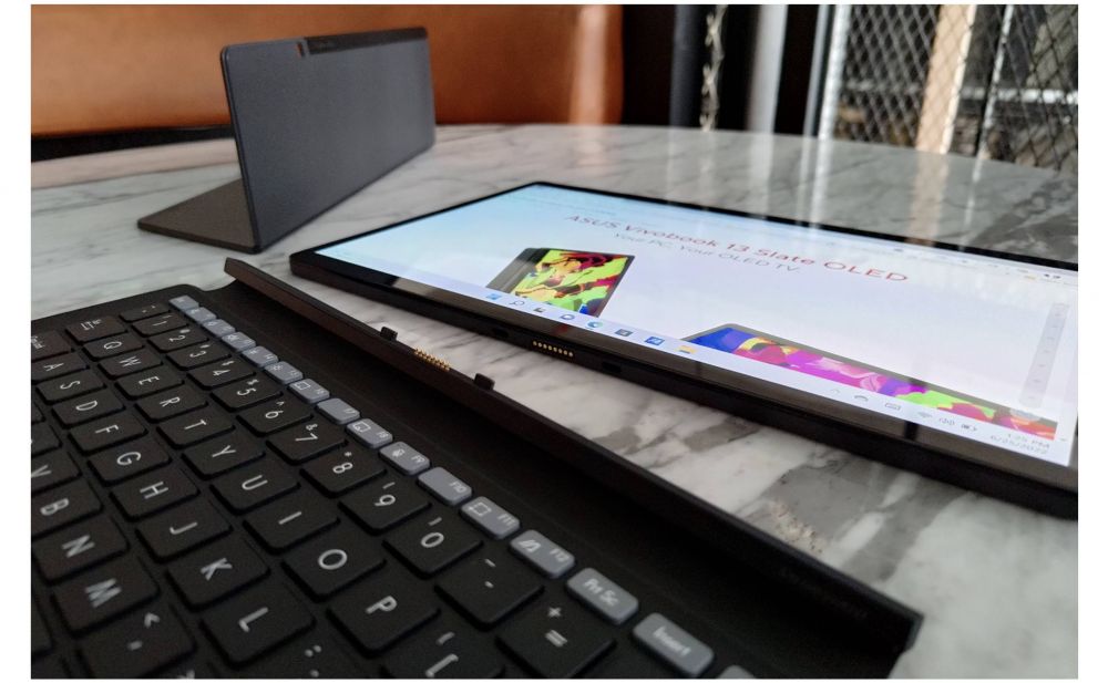 ASUS Vivobook 13 Slate OLED, hadir sebagai laptop dan tablet kekinian