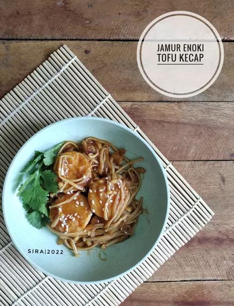 31 Resep olahan jamur enoki berbagai bumbu, sedap dan mudah dibuat