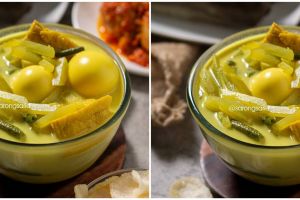 Resep lodeh kuning, menu sayur berkuah khas rumahan