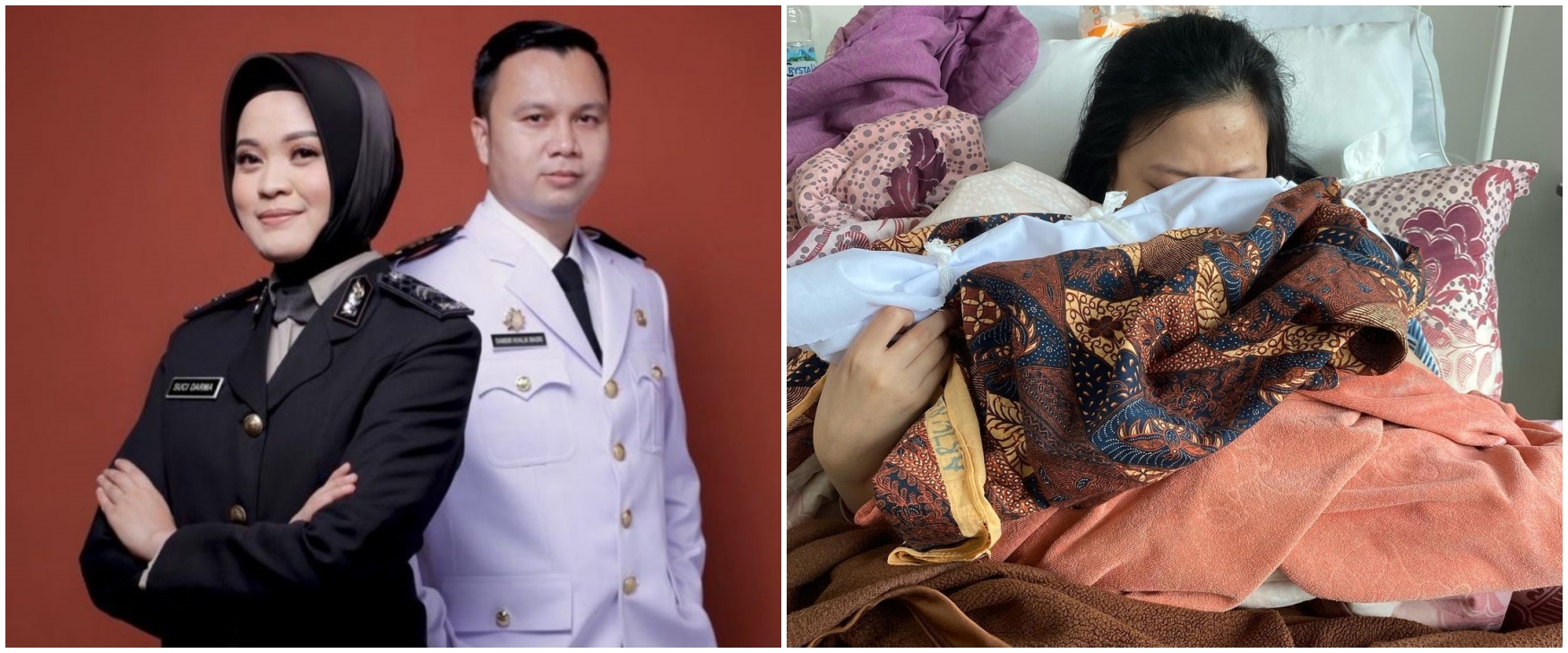 Diselingkuhi saat hamil, polwan ini kabarkan bayinya berpulang