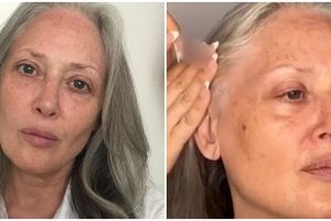 Cuma pakai selotip, 13 transformasi makeup nenek ini bikin terpukau