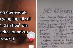 Kisah anak dapat bungkus rokok dari bapaknya di sel, isinya bikin haru