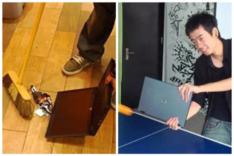 13 Cara kocak manfaatkan laptop rusak, nggak kebayang idenya