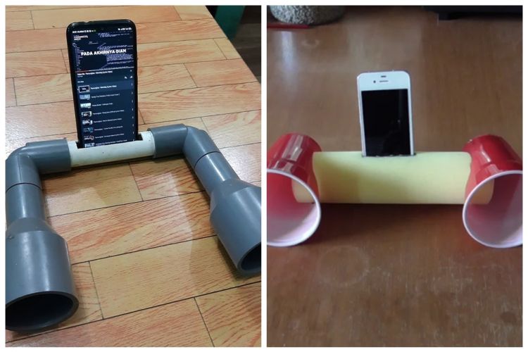 12 Potret speaker HP low budget ini kreatifnya kebangetan
