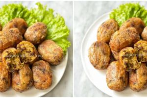 Cara membuat perkedel kentang daging cincang, cocok buat lauk