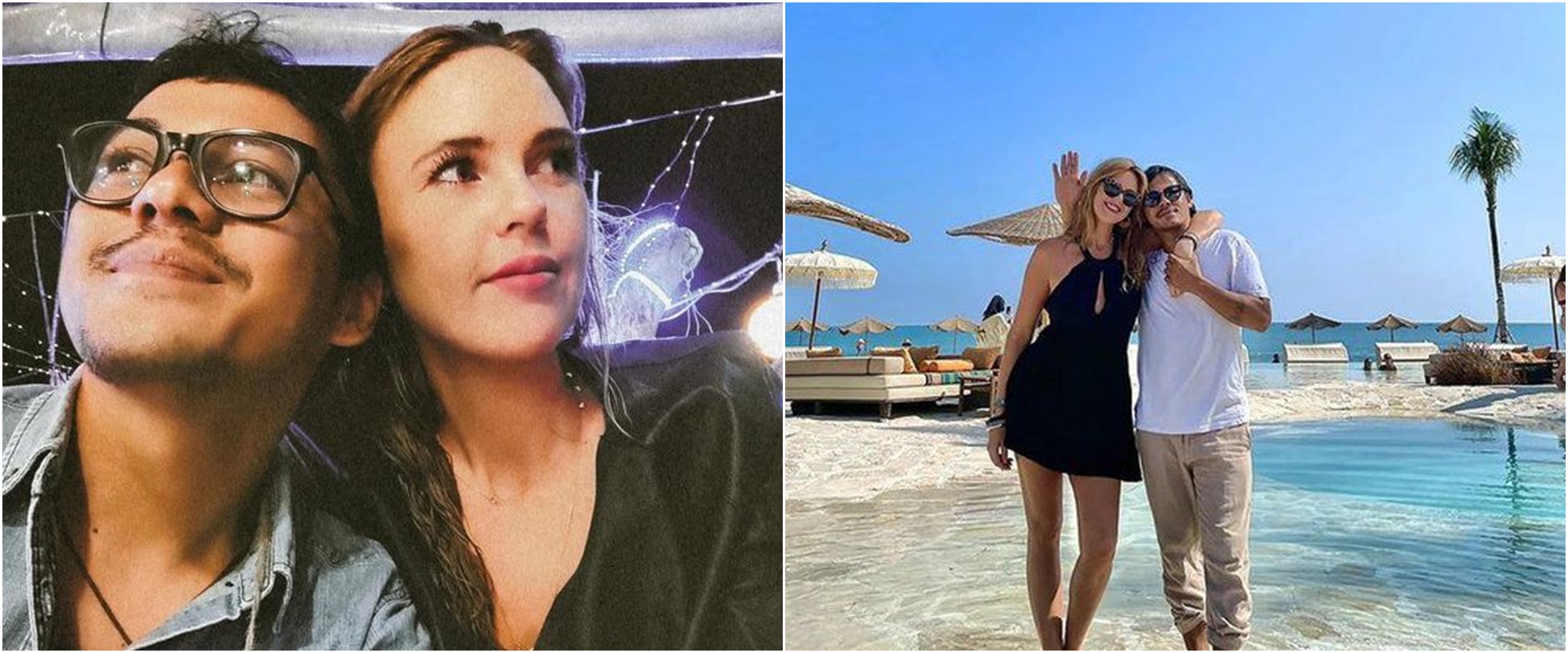 9 Potret Mayky Wongkar suami mendiang Ria Irawan dan pacar bule