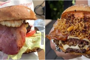 11 Kreasi burger antimainstream ini malah bikin ragu mau makan