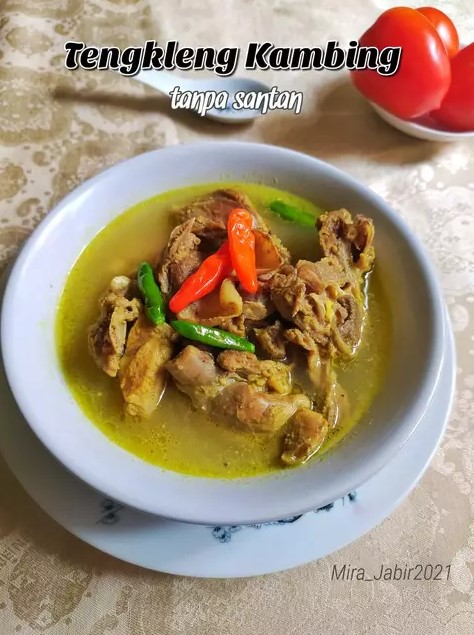 13 Resep tengkleng kambing tanpa santan, segar, enak, dan antialot