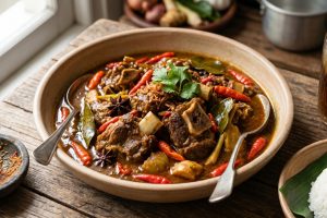 13 Resep tengkleng kambing tanpa santan, segar, enak, dan antialot