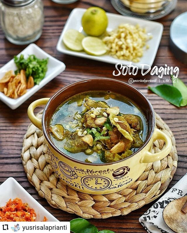 15 Resep soto daging sapi, enak, segar, dan bumbunya nendang