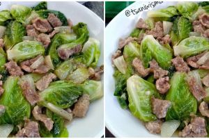 Resep cuciwis cah daging, enak, sehat, dan mudah dibuat