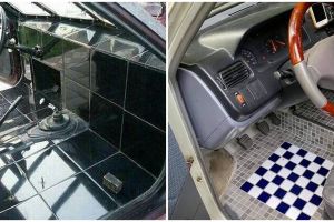 11 Penampakan interior mobil ini nyelenehnya bikin nggak habis pikir