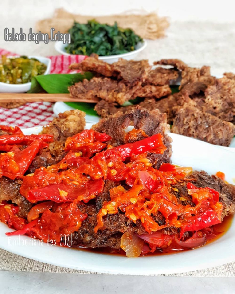 Cara membuat dendeng batokok, crispy ala rumah makan Padang