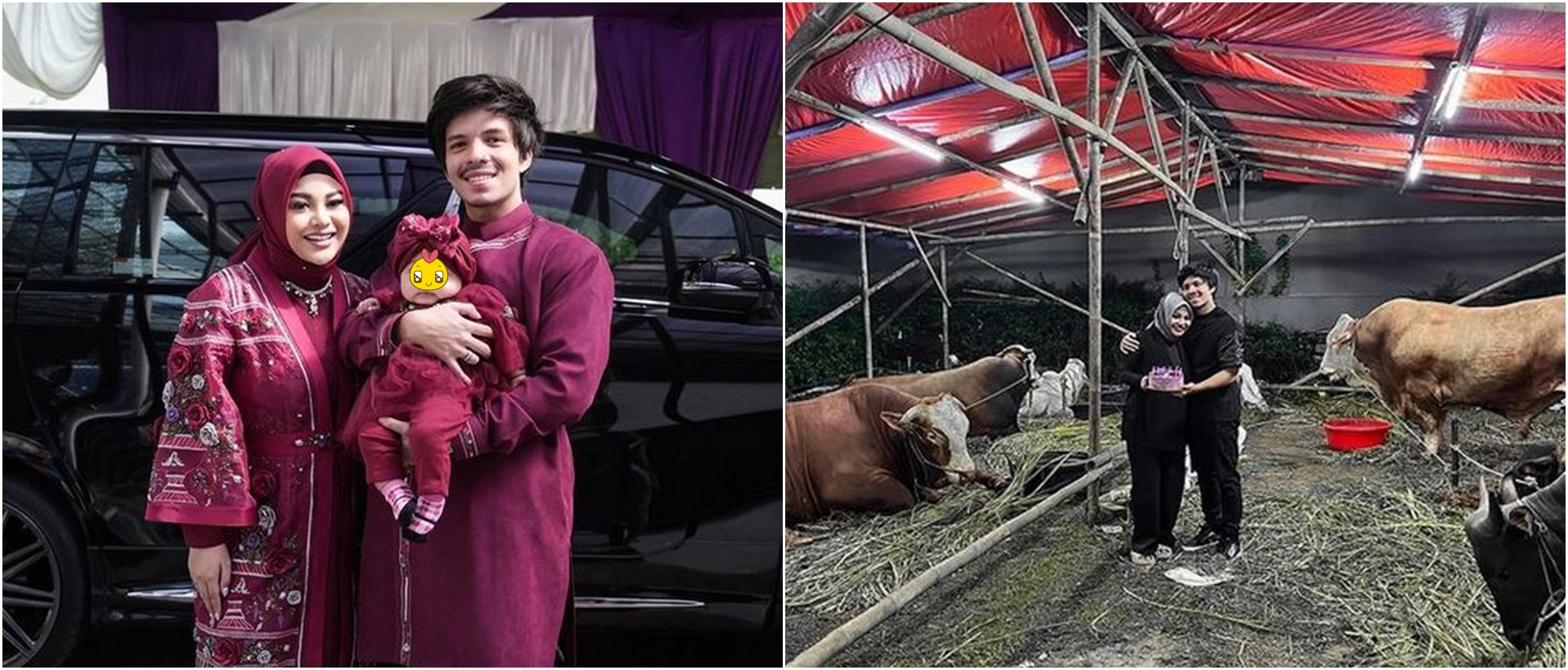11 Momen ultah Aurel Hermansyah, Atta beri kejutan di kandang sapi