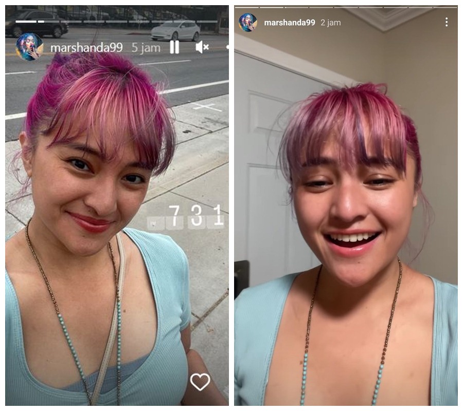 Kabar terbaru Marshanda usai dikabarkan hilang, jalan-jalan di LA