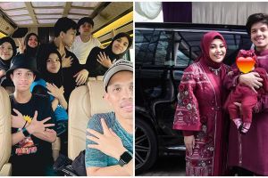 Tiba di Indonesia, 11 momen bahagia Gen Halilintar bertemu anak Aurel