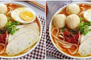 Resep laksa Singapore, enak, segar, dan penuh rempah