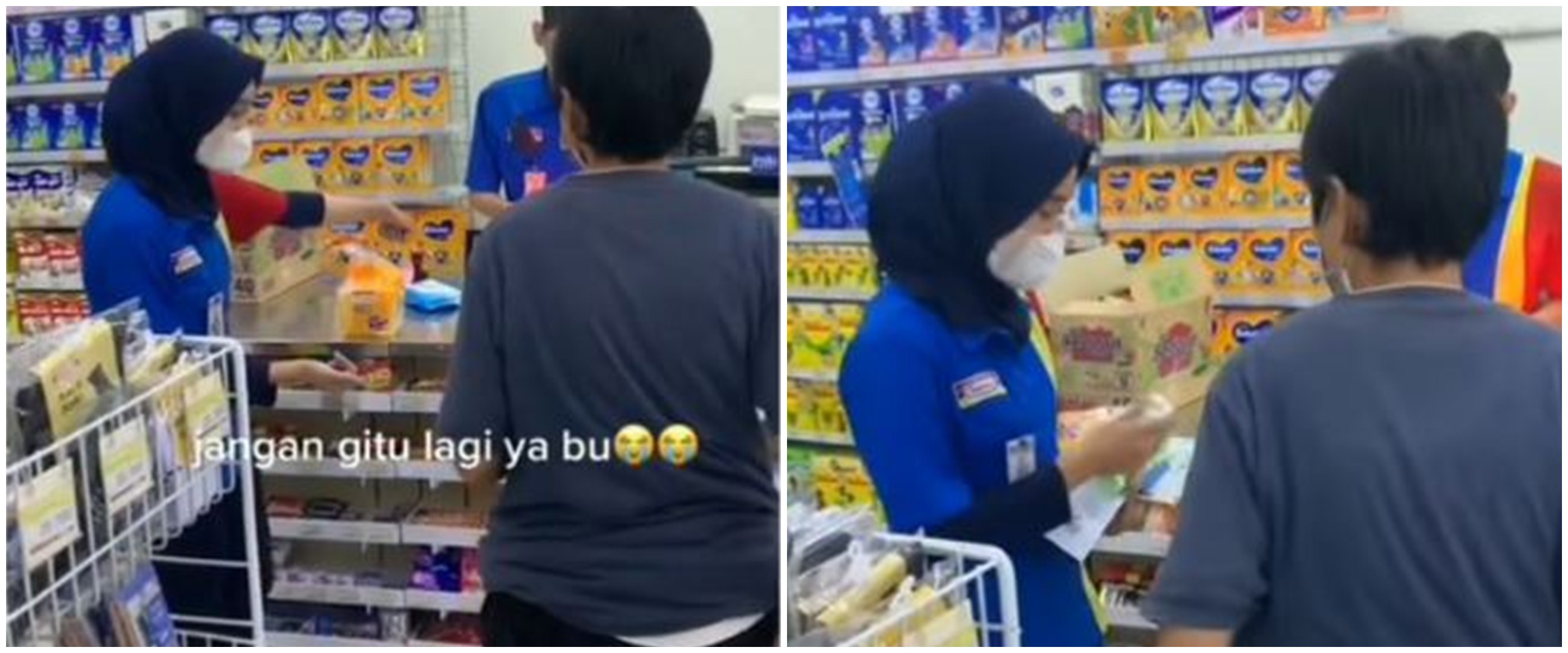 Tangkap basah pencuri, perlakuan pegawai minimarket ini tuai pujian