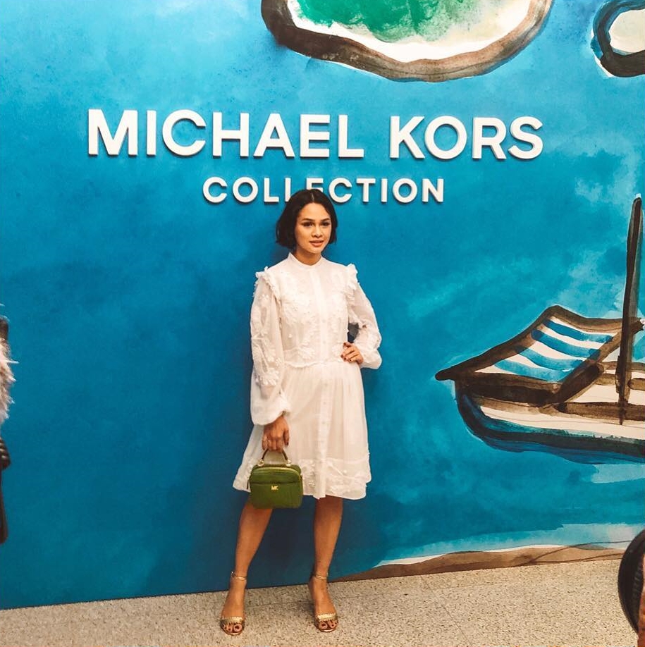 Gaya 13 seleb di event brand fashion dunia, Raisa di acara Burberry