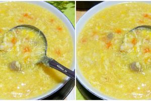 Resep sup jagung ala rumahan, lembut dan praktis