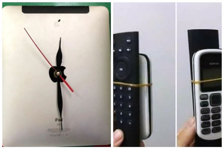 11 Ide nyeleneh pakai gadget bekas jadi barang tak terduga, kocak