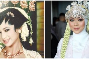 Gaya sanggul 9 pedangdut saat menikah, mahkotanya penuh makna