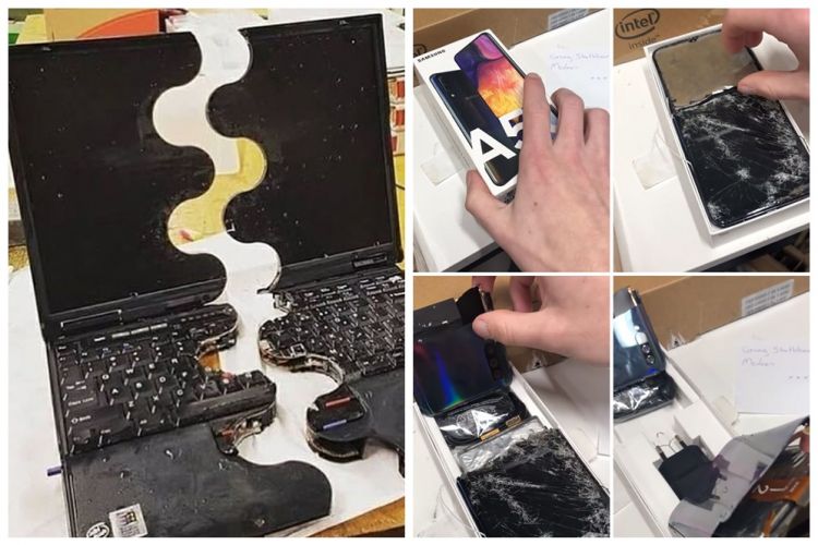 13 Momen apes gadget terbelah jadi dua, bikin ngelus dada