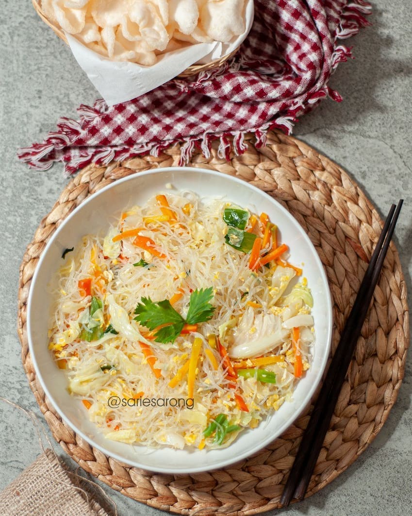 Resep mi soun goreng putih sederhana, simpel dan cocok jadi menu sehat