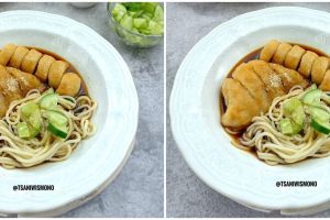 Resep pempek ayam topping mie ala rumahan, nikmat dan menggugah selera