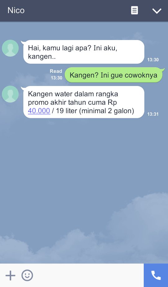 13 Chat lucu kangen mantan ini endingnya kocak