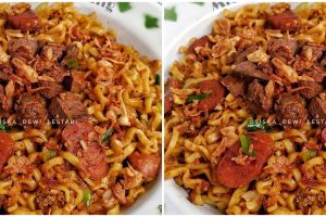 Resep mi goreng rendang ala Indomie, bumbunya bikin auto ketagihan