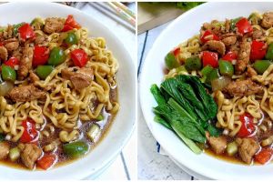 Resep mie ayam lada hitam spesial, nikmat dan menggugah selera