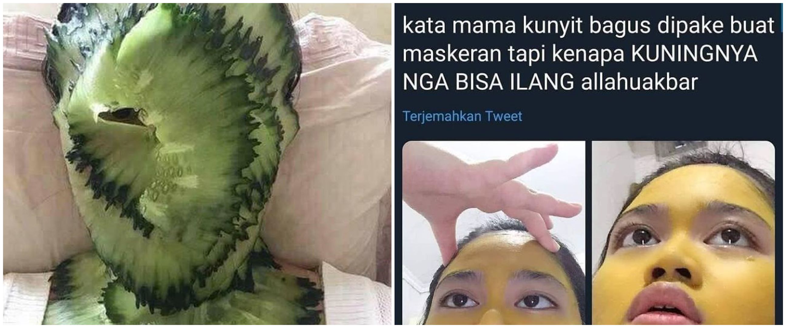 15 Potret kelakuan orang pakai masker kecantikan, bikin tertawa geli