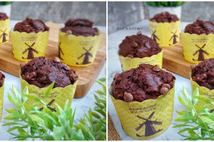 Resep banana muffin, lembut, mudah dibuat, dan bikin nagih