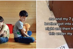 Bertengkar dengan kakak, adik kecil ini lakukan hal menyentuh