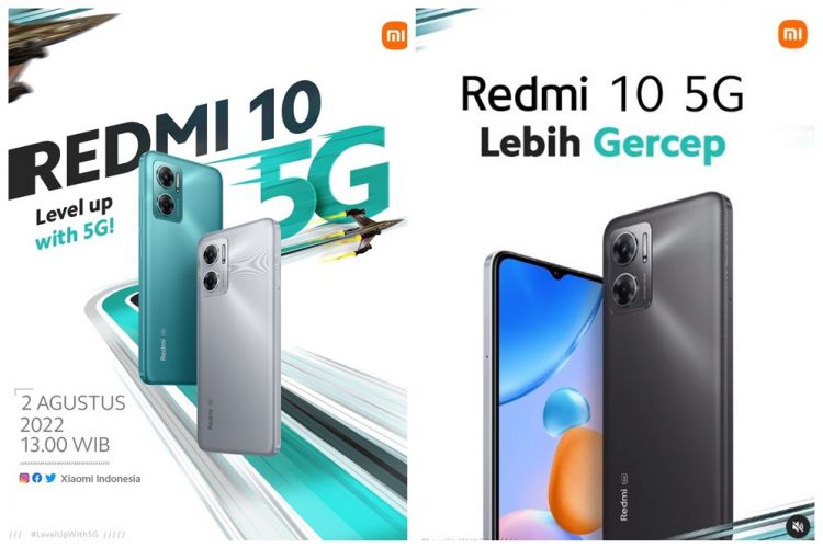 Spesifikasi dan harga Xiaomi Redmi 10 5G, miliki panel layar responsif