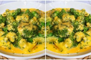 Resep brokoli saus keju, enak, sehat, dan lumer di mulut