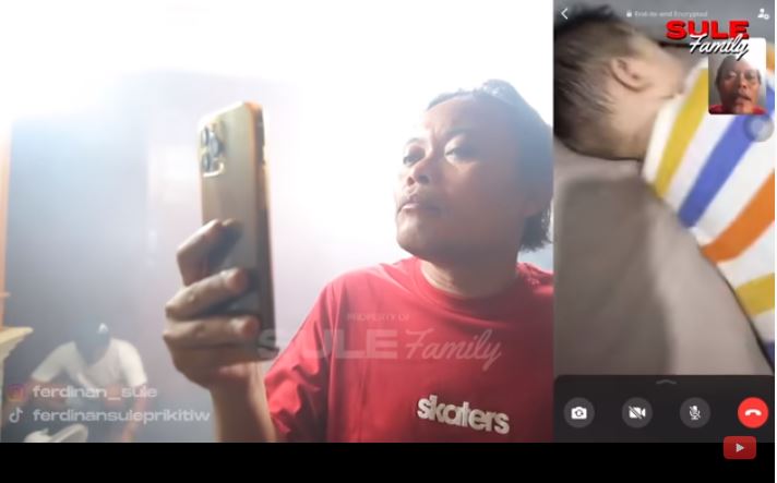 Rindu Adzam, Sule bujuk Nathalie agar sang anak menginap di rumahnya