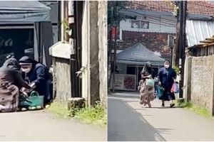 Aksi wanita berhijab menolong biarawati di pinggir jalan, tuai pujian