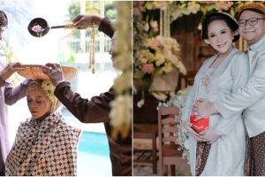 Momen 7 bulanan 7 pedangdut, Zaskia Gotik kental adat Jawa