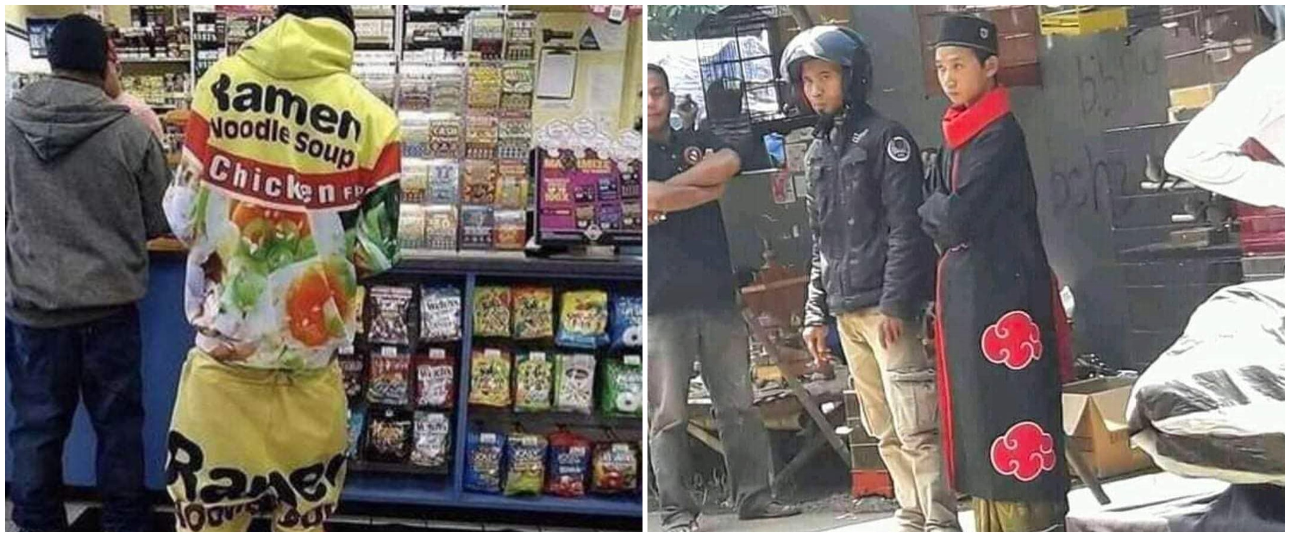 11 Potret lucu baju dipakai di tempat umum, bikin heran