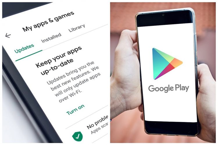 Memperbarui Aplikasi Google Play