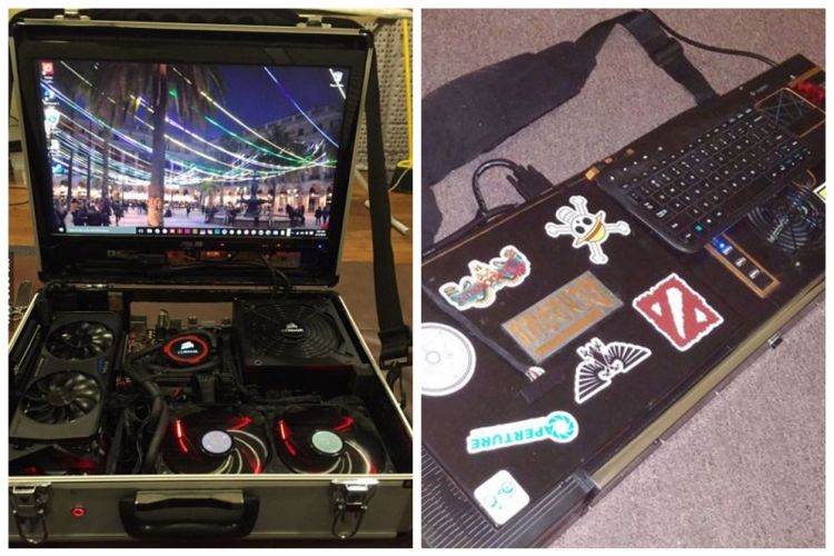 11 Ide kreatif rakit komputer portable, hasilnya bikin nggak nyangka