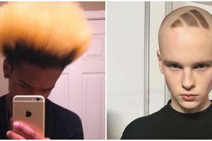 13 Gaya potongan rambut absurd ini bikin gagal keren dan tertawa geli