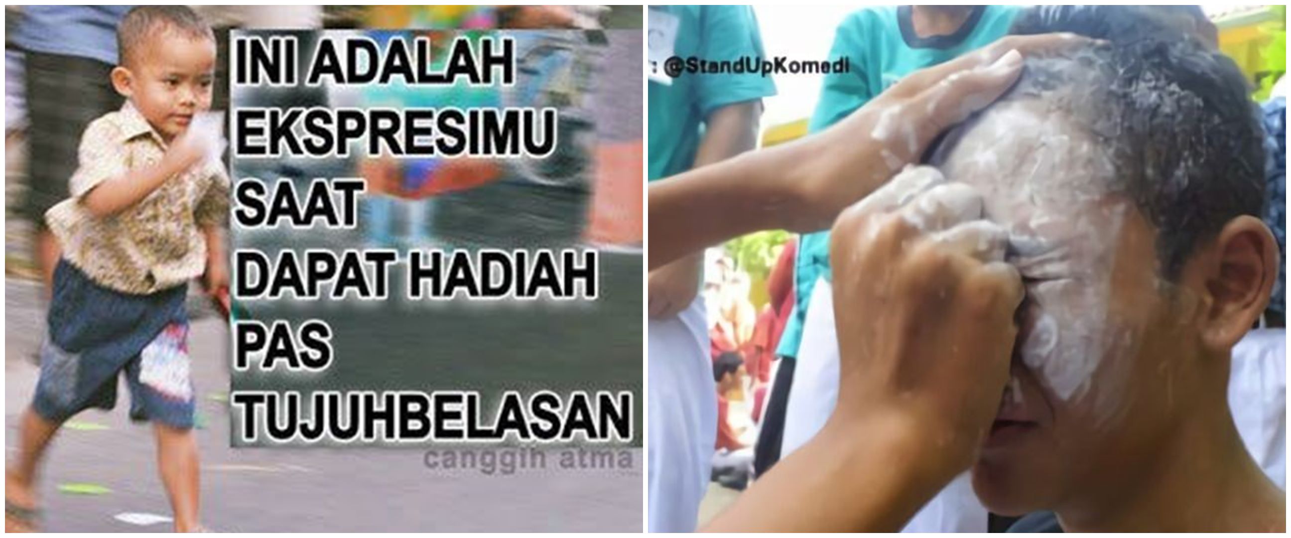 15 Ekspresi konyol ikuti lomba 17-an ini bikin geleng-geleng kepala