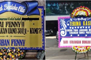 11 Tulisan nyeleneh di karangan bunga ini bikin geleng kepala