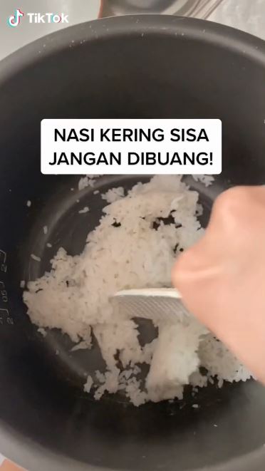 Cara mudah membuat bubur dari nasi kering, lembut dan simpel