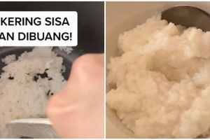 Cara mudah membuat bubur dari nasi kering, lembut dan simpel