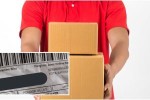 15 Nama penerima di bungkus paket ini bikin nyengir lebar