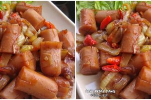 Resep sosis pedas manis, lauk simpel yang bikin nambah nasi